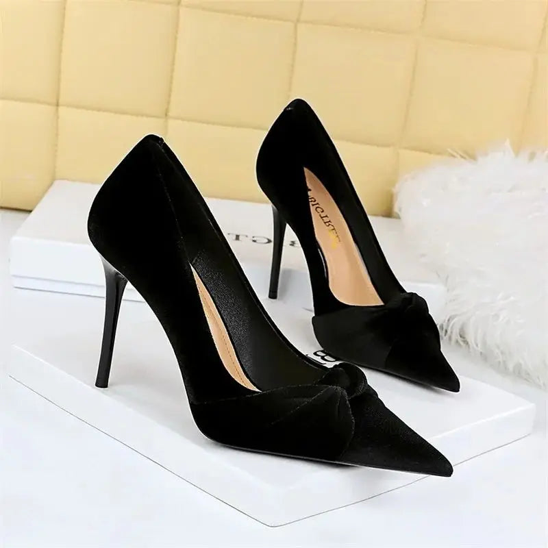 Juliette Velvet Heels