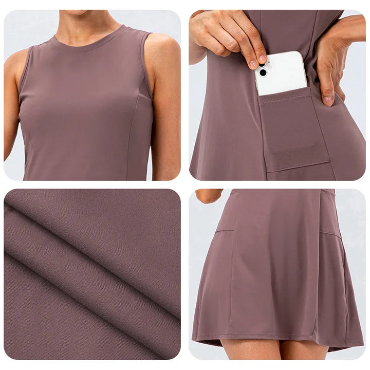 Acemove Skirt Set