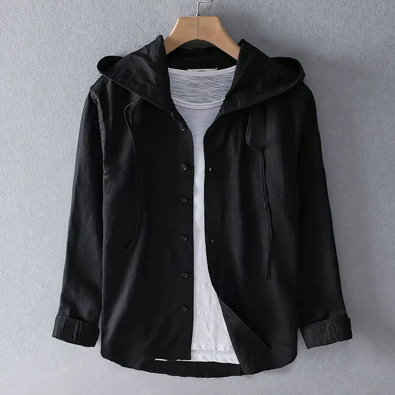 Enduro Linen Hoodie Shirt