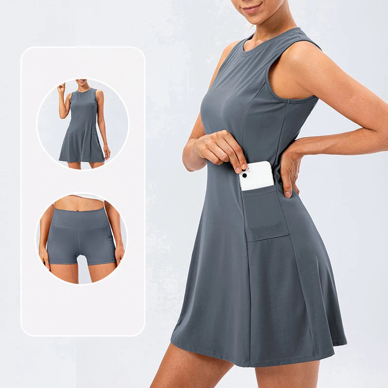 Acemove Skirt Set