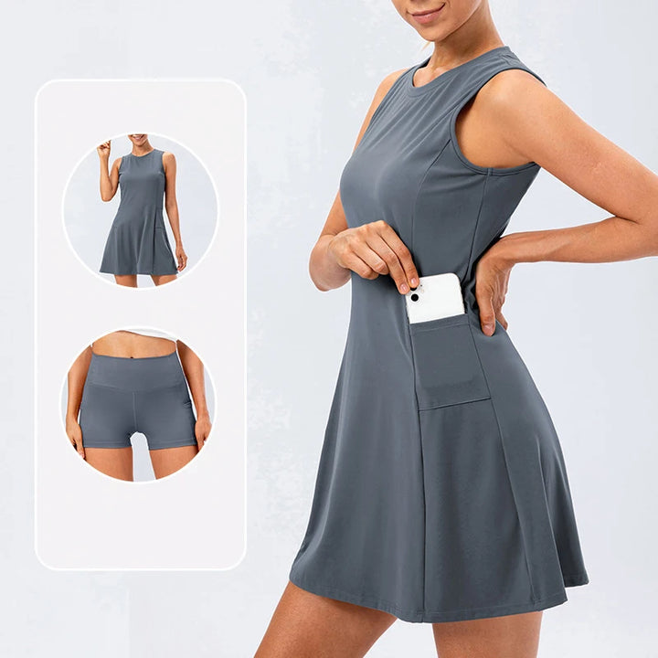 Acemove Skirt Set