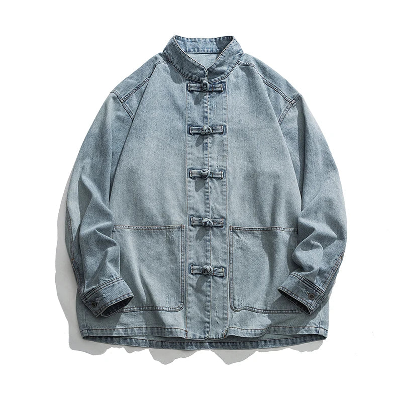 Fusion Knot Denim Jacket
