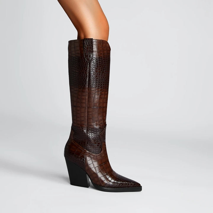 Diana Leather Boots