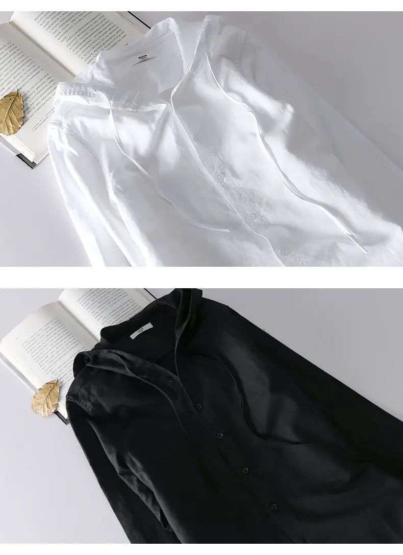 Enduro Linen Hoodie Shirt